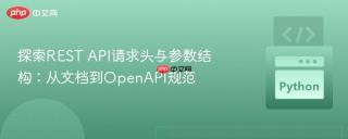探索REST API请求头与参数结构：从文档到OpenAPI规范