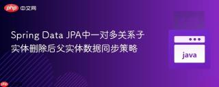 Spring Data JPA中一对多关系子实体删除后父实体数据同步策略