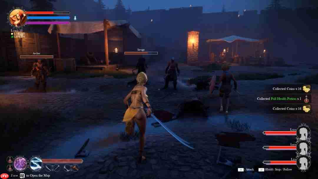 奇幻ARPG《后宫》10月13日发售 美女小队作战