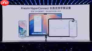 苹果和小米如何互传实况