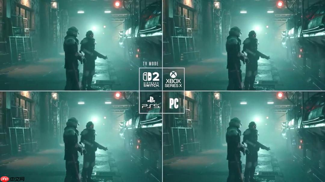 《最终幻想7：重制版》四大平台画面对比 来看看差别