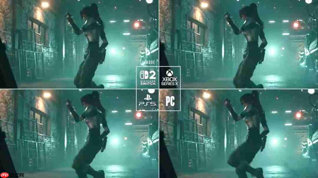 《最终幻想7:重制版》四大平台画面对比 来看看差别