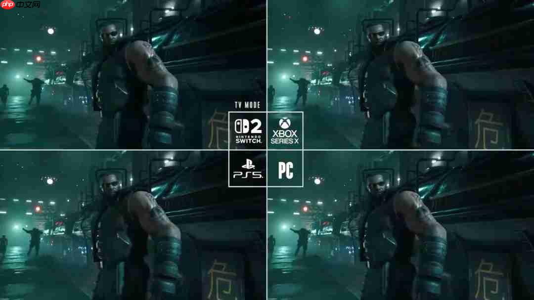 《最终幻想7:重制版》四大平台画面对比 来看看差别