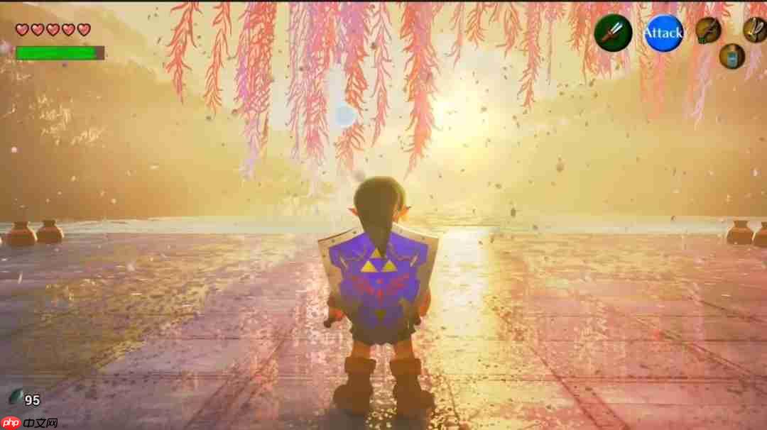 《塞尔达：时之笛》粉丝重制版新演示 林克头发更动感