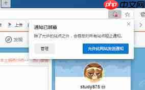 Edge浏览器如何启用通知请求静音功能