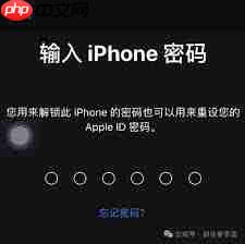 iPhone为何放弃指纹解锁