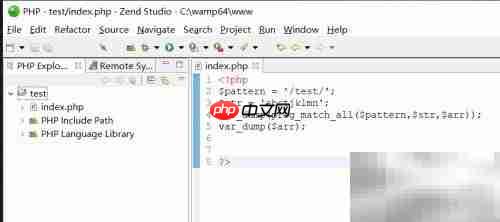 PHP正则表达式入门