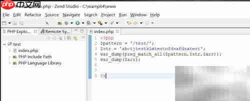 PHP正则表达式入门