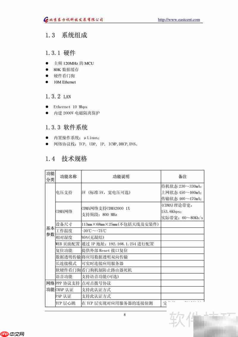 EIC-RC10 CDMA路由使用指南