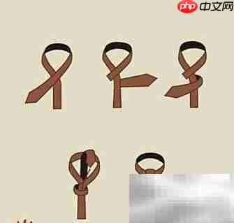 手把手教你打领带