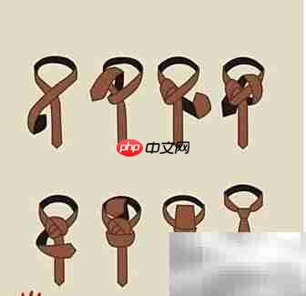 手把手教你打领带