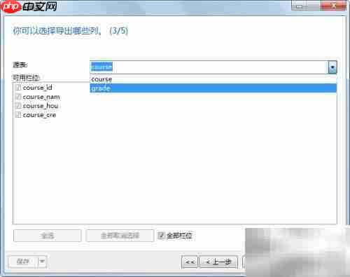 Navicat導(dǎo)出MySQL至Access