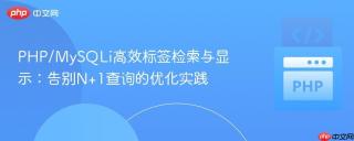 PHP/MySQLi高效标签检索与显示：告别N+1查询的优化实践