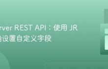 Jira Server REST API:使用 JRJC 正确设置自定义字段