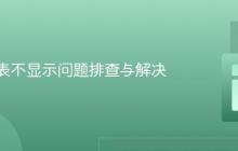 CSS列表不显示问题排查与解决
