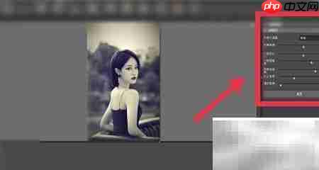 PhotoPad一键打造复古老照片