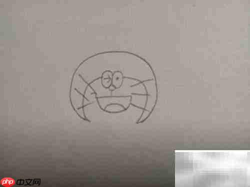 机器猫简笔画轻松学