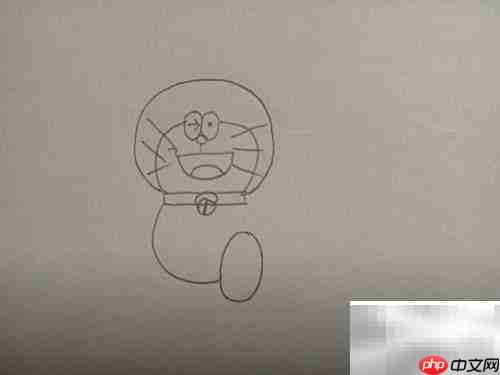 机器猫简笔画轻松学