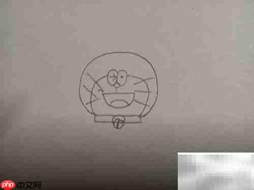 机器猫简笔画轻松学