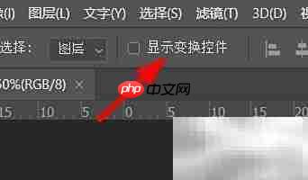 Photoshop显示变换控件技巧