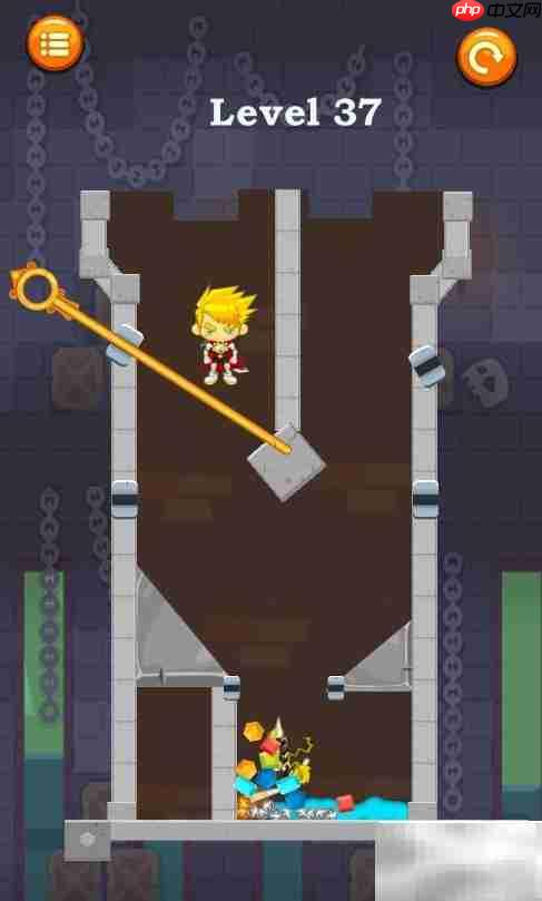 Super Gold Hero 37级通关技巧