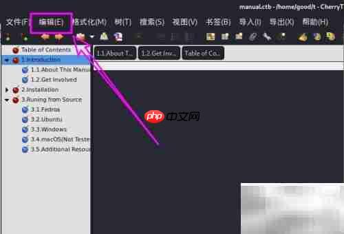 CherryTree如何显示在系统托盘