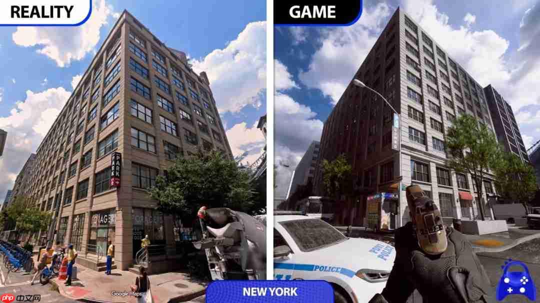 《战地6》游戏与现实场景对比视频 还原度很惊人！