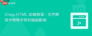 Vitejs HTML 加载错误：文件路径中特殊字符的隐秘影响