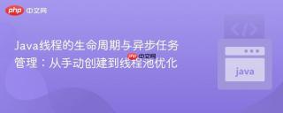 Java线程的生命周期与异步任务管理：从手动创建到线程池优化