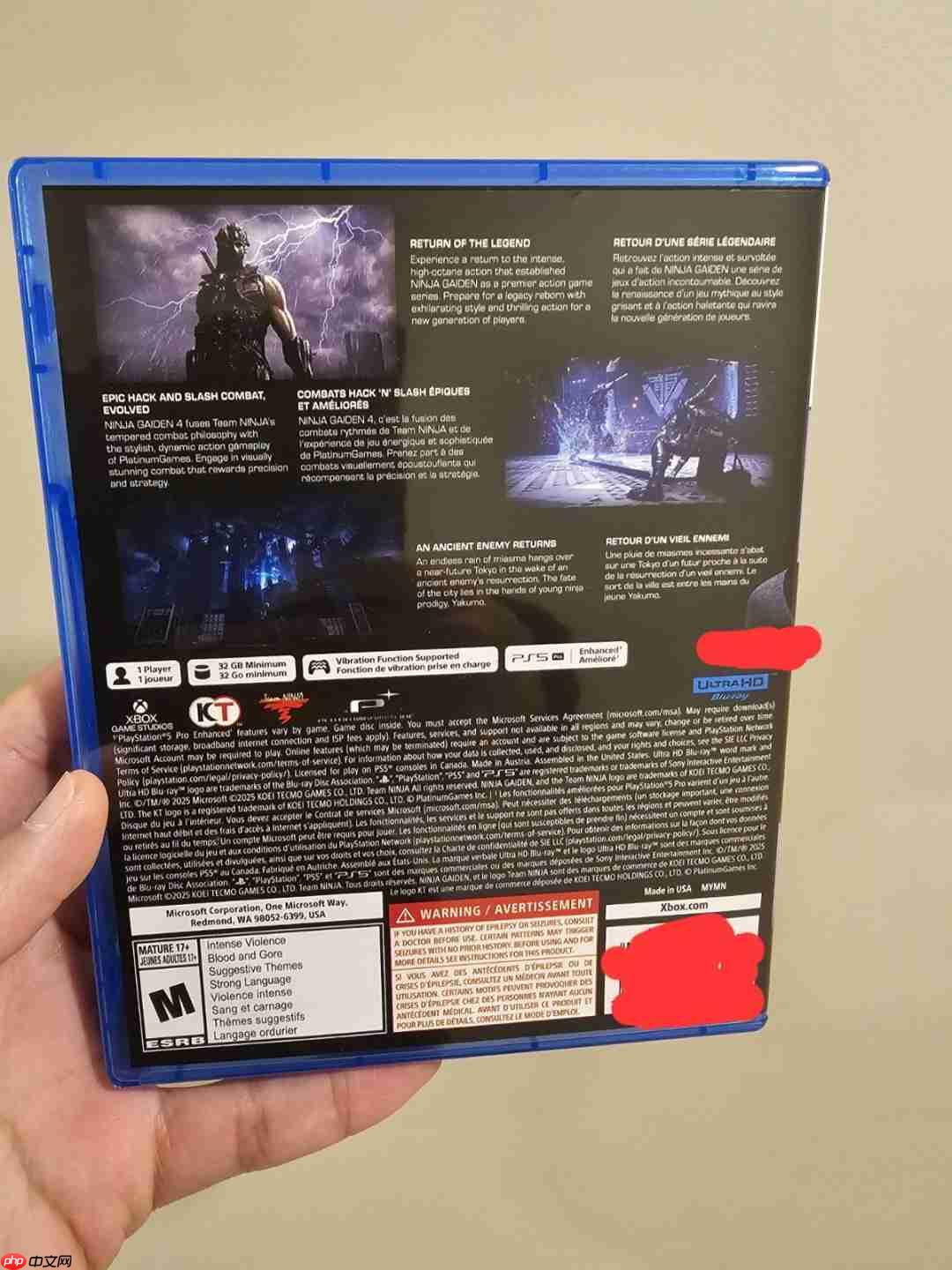 《忍者龙剑传4》现已偷跑 玩家称战斗系统非常惊艳!