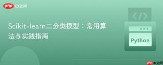 Scikit-learn二分类模型：常用算法与实践指南
