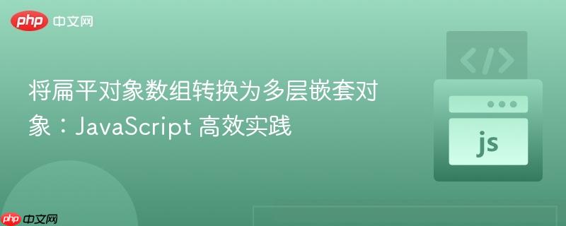 将扁平对象数组转换为多层嵌套对象:JavaScript 高效实践