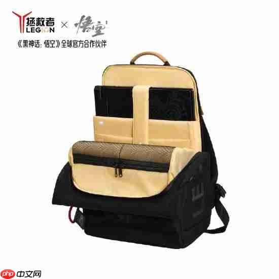 首发价199元!《黑神话:悟空》联名款拯救者双肩包第二波补货现已正式开售