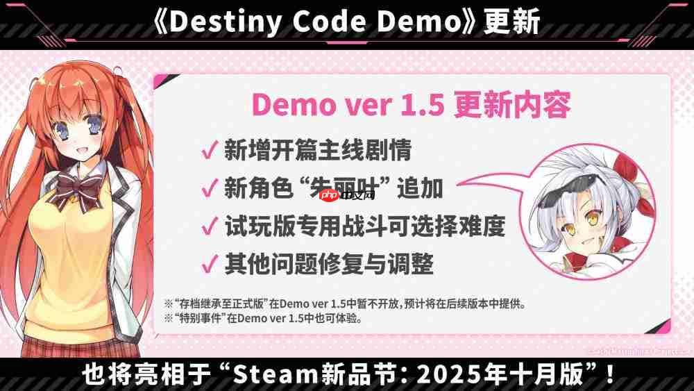 美少女×卡牌对战RPG《Destiny Code》免费试玩版更新!新角色参战!