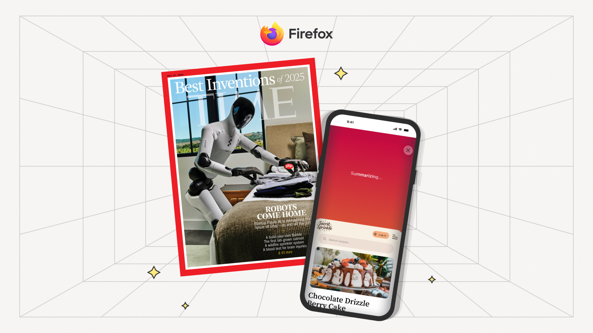 Firefox “摇晃总结”荣获《时代》2025 年度最佳发明特别提及