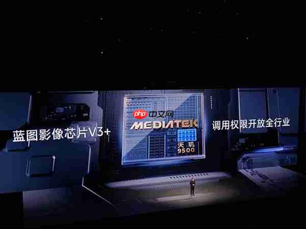 vivo蓝晶天玑9500搭载影像芯片V3+ 黄韬：双芯合体 史无前例