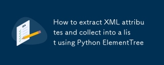 Cara Mengekstrak Atribut XML dan Kumpulkan ke dalam Senarai Menggunakan Python ElementTree