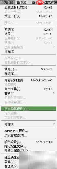 Photoshop自定义画笔形状教程