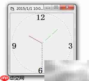 VB制作时钟小程序