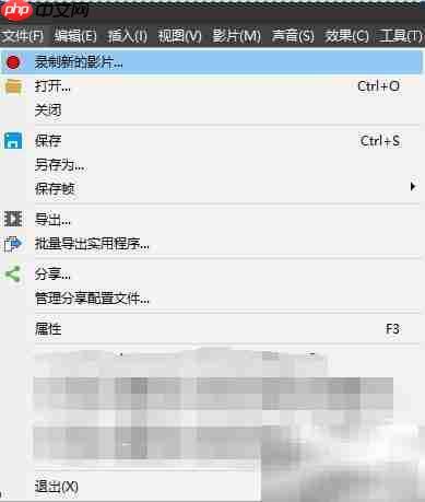 用BB FlashBack Pro 5录GIF
