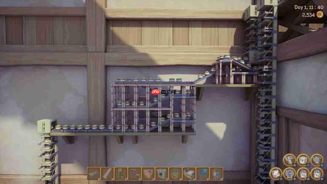 立体工厂魔法炼金 中世纪模拟经营自动化生产游戏《炼金工厂》将于11月21日发售