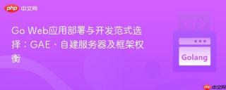 Go Web应用部署与开发范式选择：GAE、自建服务器及框架权衡