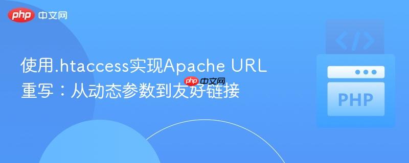 使用.htaccess实现Apache URL重写:从动态参数到友好链接