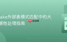 Snowflake外部表模式匹配中的大小写敏感性处理指南