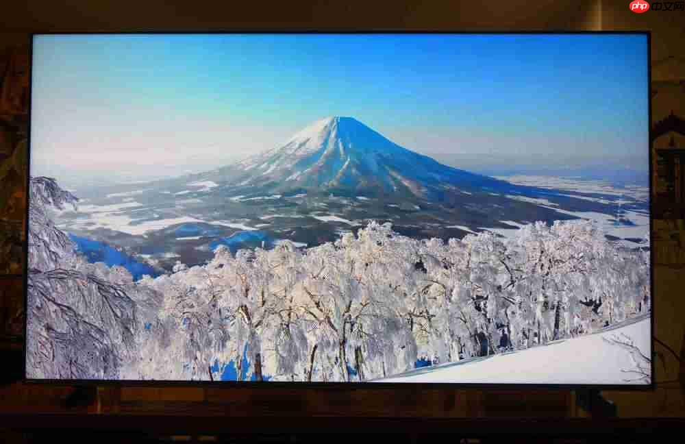 超值高配的MiniLED电视,海信E7Q 85英寸深度体验