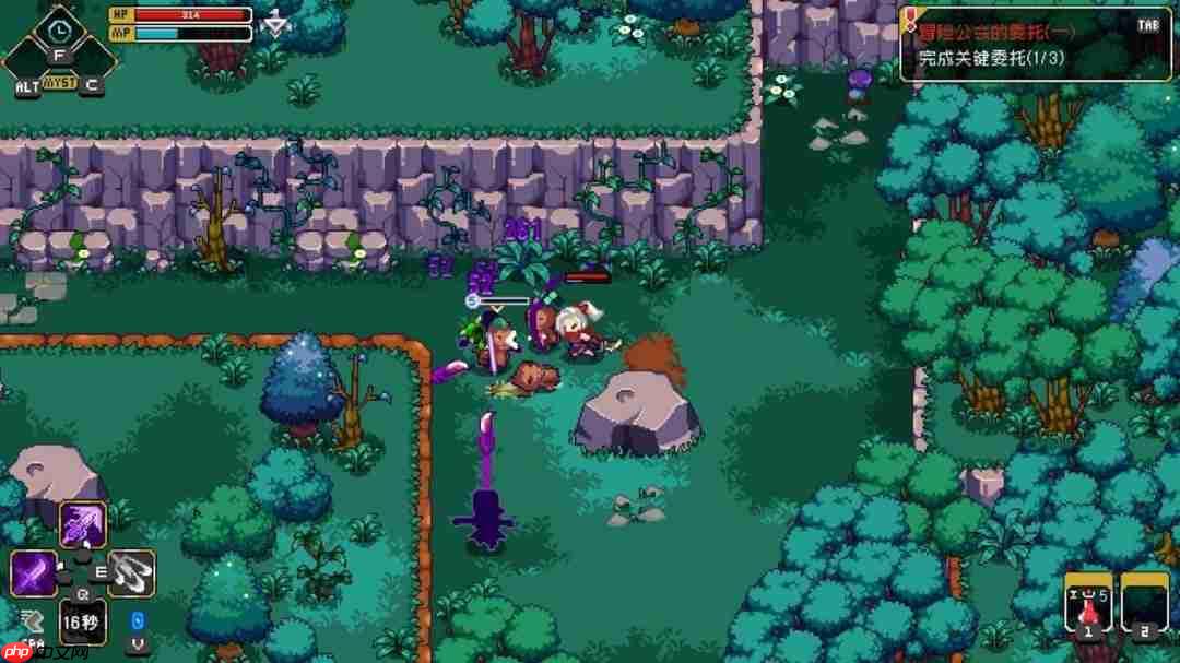 80后哭着玩！复古冒险像素RPG《菲尔纳传说》新品节免费试玩！