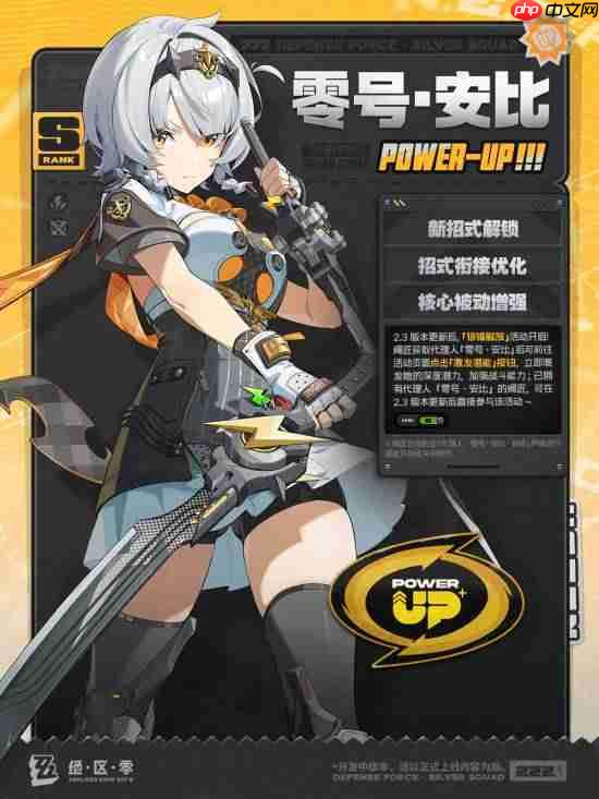 《绝区零》看板娘零号·安比喜提加强:战斗更爽
