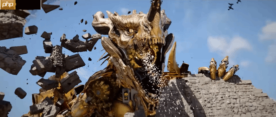 韩国大作《红色沙漠》超帅BOSS战：飞天机械巨龙！