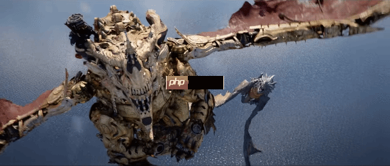 韩国大作《红色沙漠》超帅BOSS战：飞天机械巨龙！