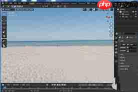 blender如何快速建模一片绿树叶